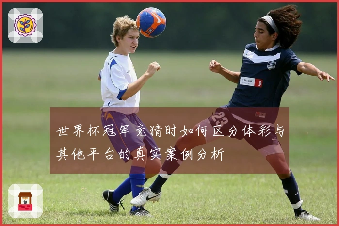 世界杯冠军竞猜时如何区分体彩与其他平台的真实案例分析