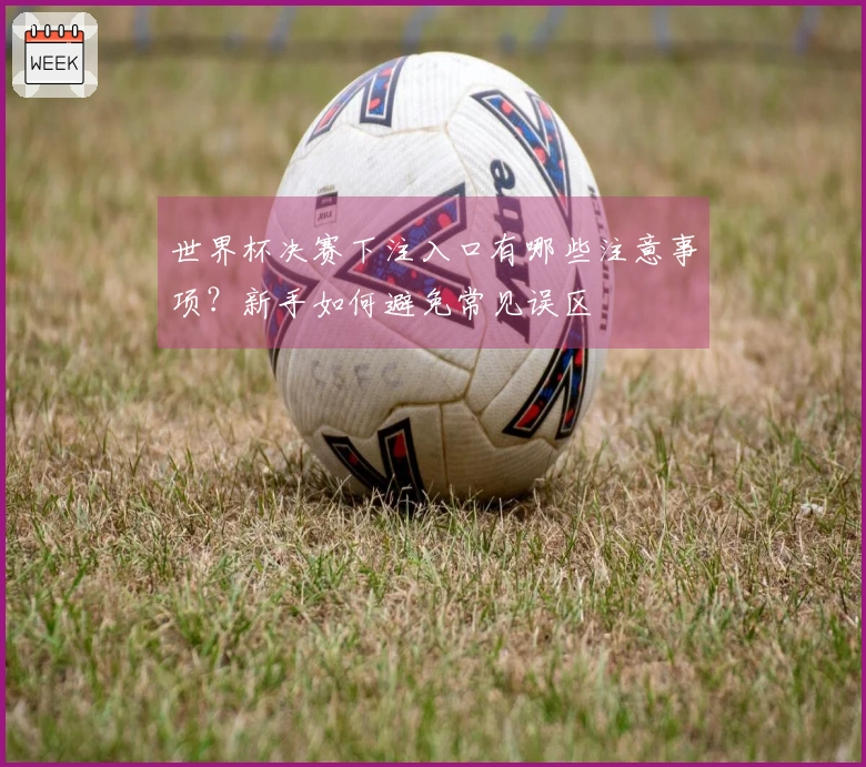 世界杯决赛下注入口有哪些注意事项？新手如何避免常见误区