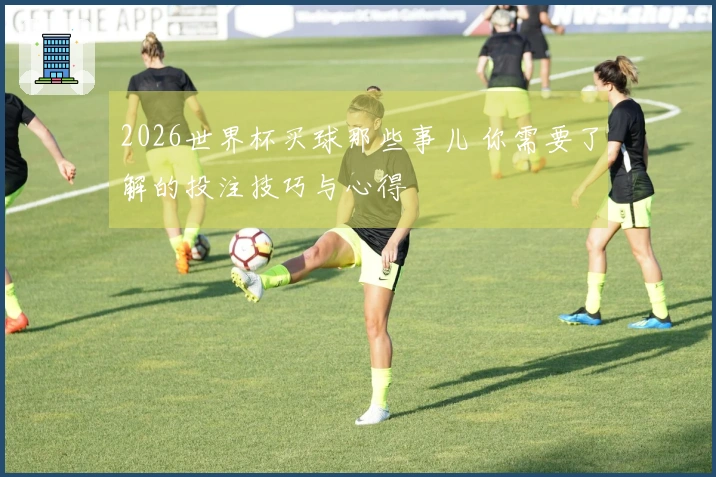 2026世界杯买球那些事儿 你需要了解的投注技巧与心得